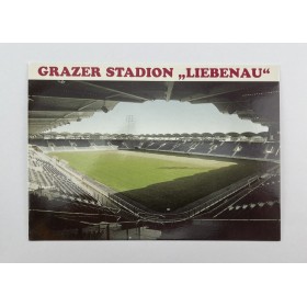 Stadionpostkarte Sturm Graz, Grazer Stadion Liebenau