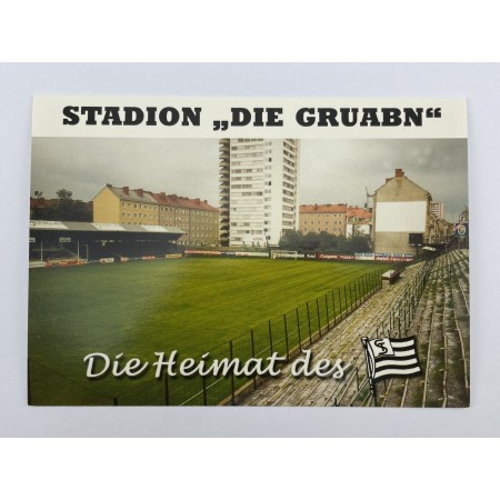 Stadionpostkarte Sturm Graz, die Gruabn