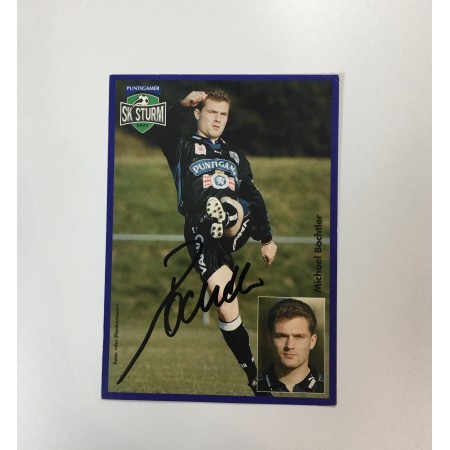 Autogrammkarte Michael Bochtler, Sturm Graz