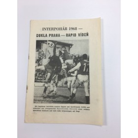 Museum Programm Dukla Prag - Rapid Wien, 1968
