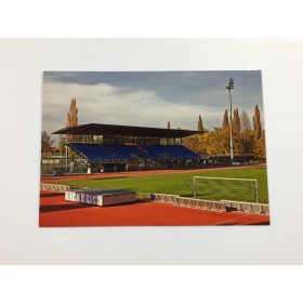 Stadionpostkarte Schwarz-Weiss Bregenz, Bodensee Stadion