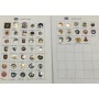 Pinkonvolut/Pinsammlung Schottland, 49 Stück