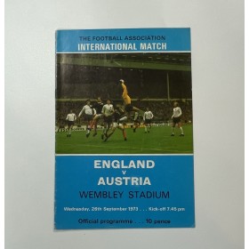 Programm England - Österreich, 1973